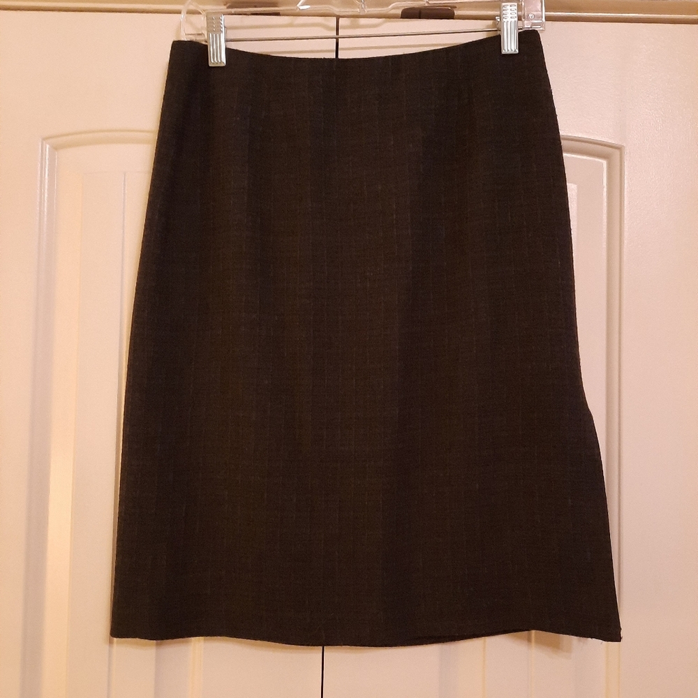 Liz black & gray skirt